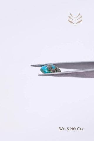 Light-Coded Turquoise - 5.21 Ct