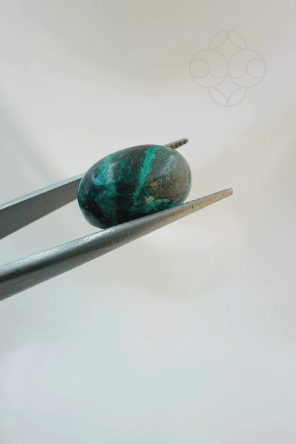 Light-Coded Chrysocolla - 6.14 Ct