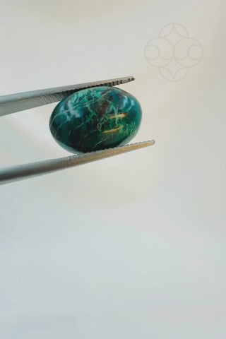 Light-Coded Chrysocolla - 6.33 Ct